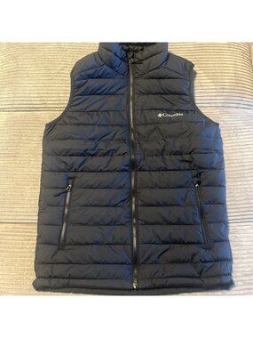 Columbia Men's Powder Lite Vest, Size S Black NWOT